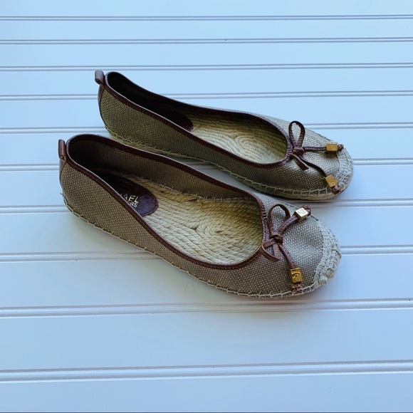 Michael Kors 8 Espadrille Ballet Flats - Picture 1 of 5
